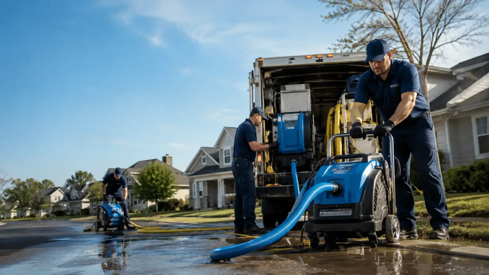 Flood Damage Cleanup in East Fultonham, OH